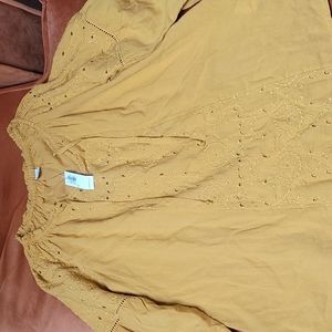 Old Navy Floral Peasant Top